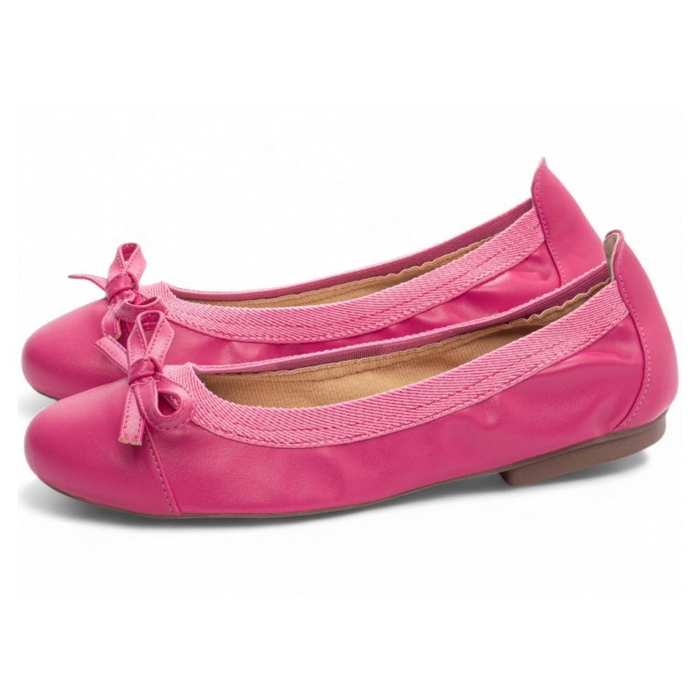 Sapatilha Maria Mole Bag Shoes em Napa Pink