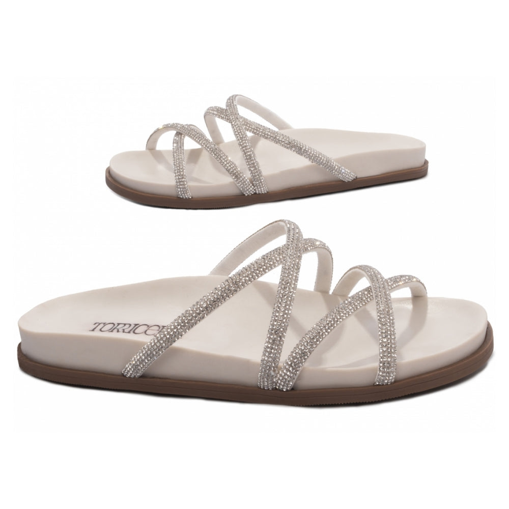 Papete Birken Branca com Manta de Strass