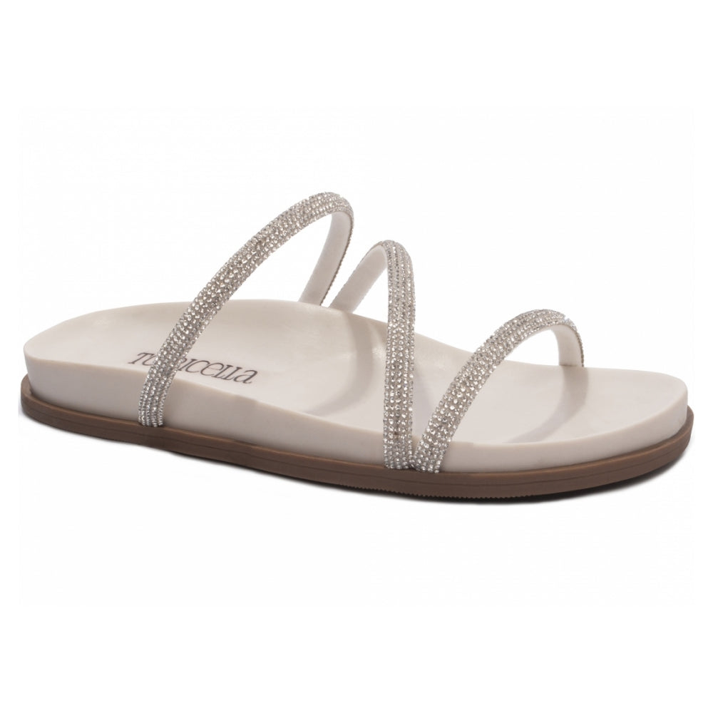 Papete Birken  Branca com Manta de Strass