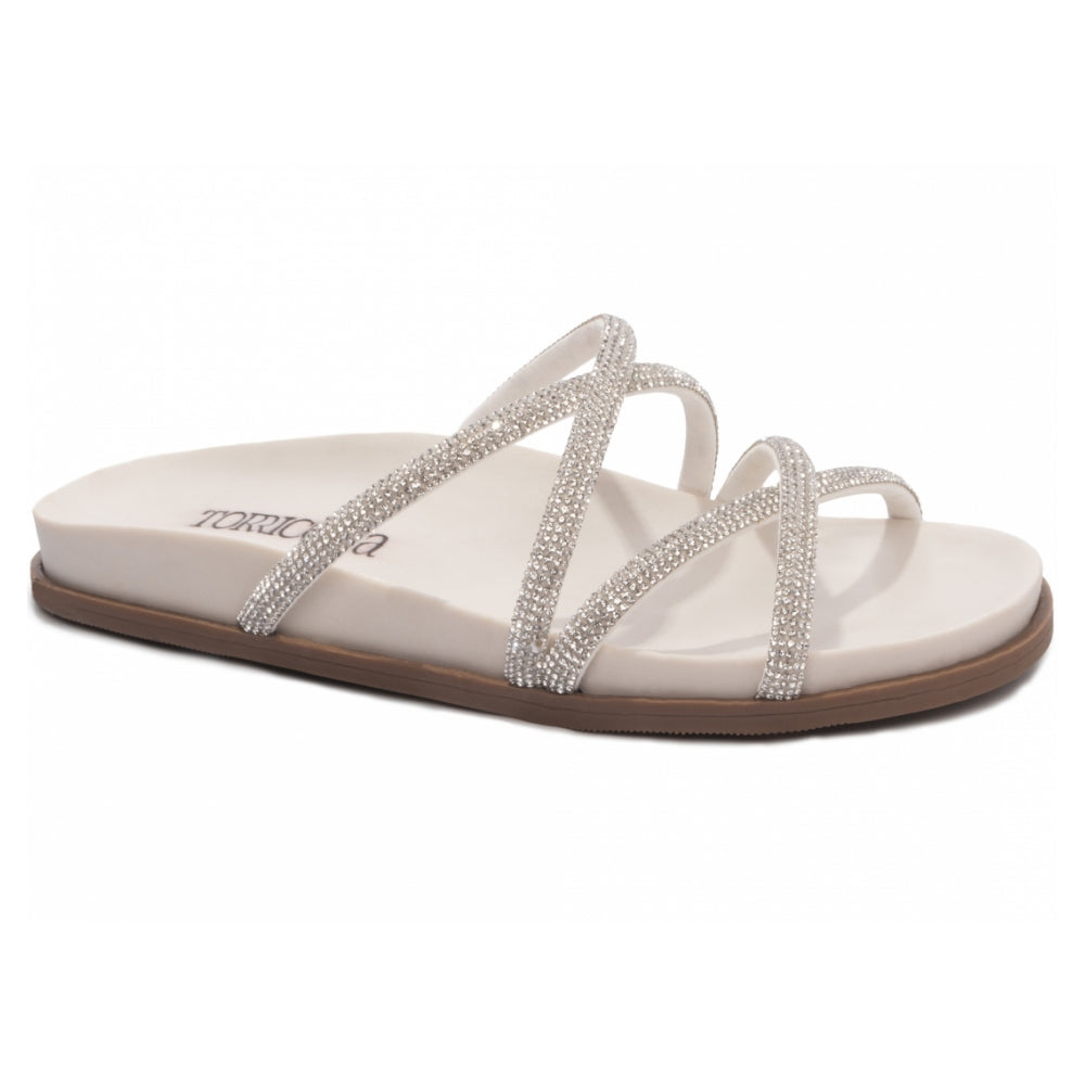 Papete Birken Branca com Manta de Strass