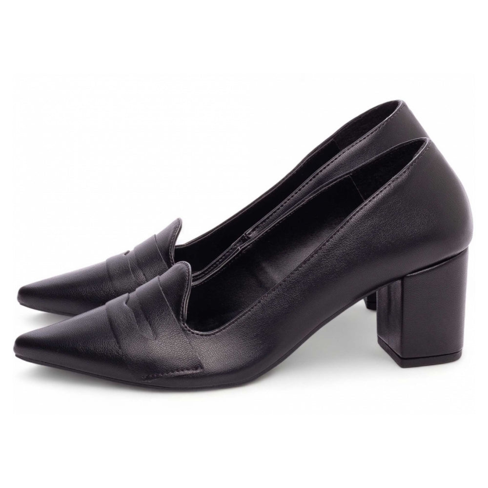 Sapato Scarpin Sleep Mocassim Preto