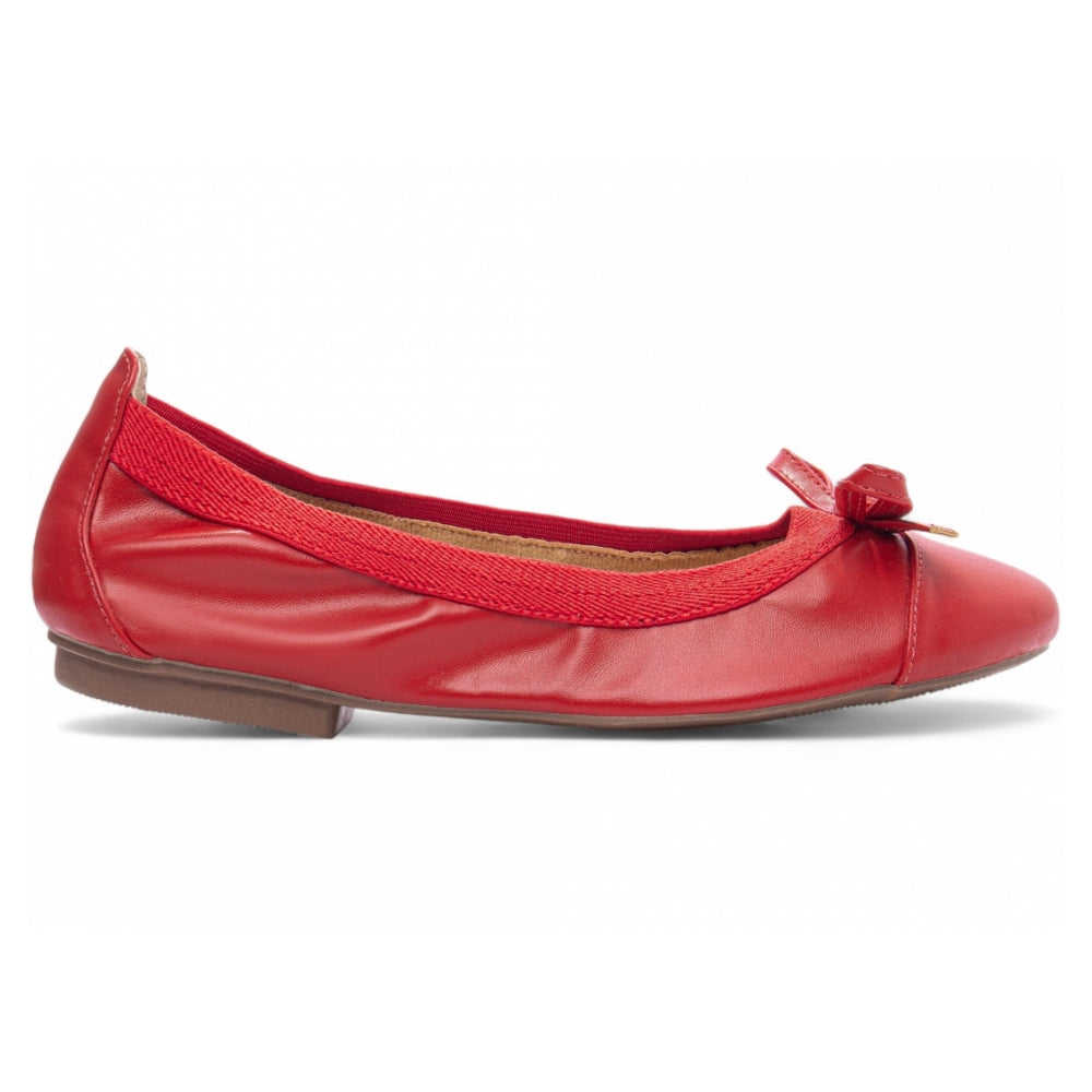 Sapatilha Maria Mole Bag Shoes em Napa Vermelho