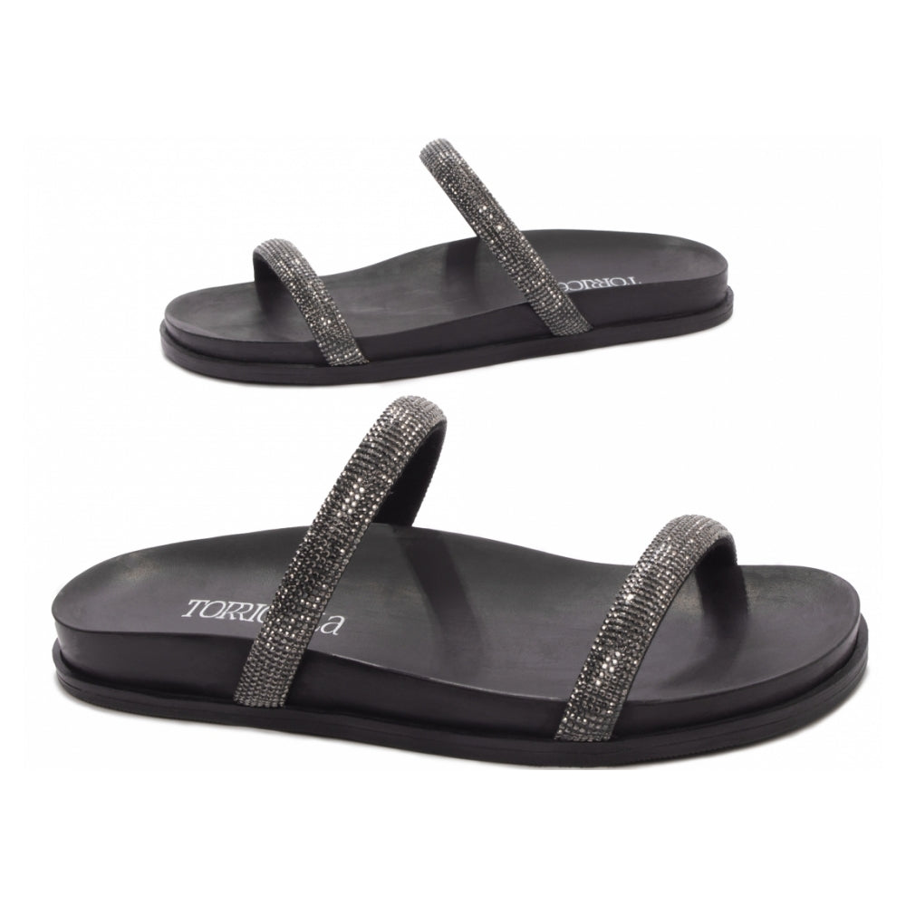 Papete Birken Preta com Manta de Strass