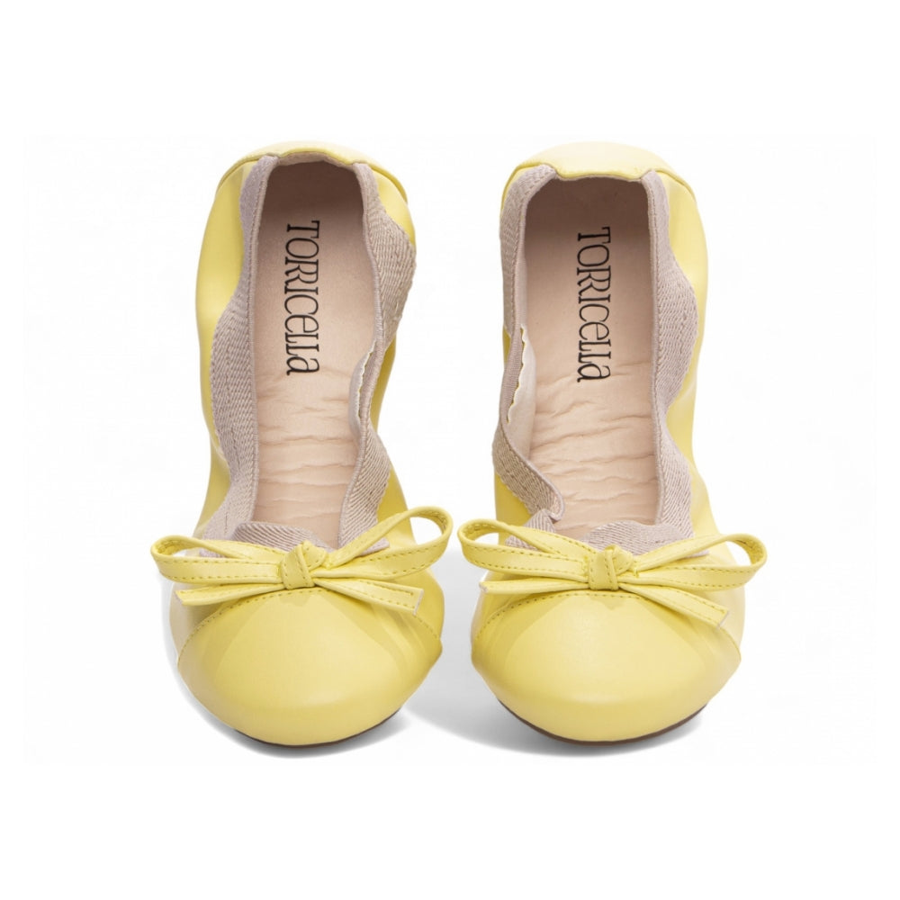 Sapatilha Maria Mole Bag Shoes em Napa Amarelo