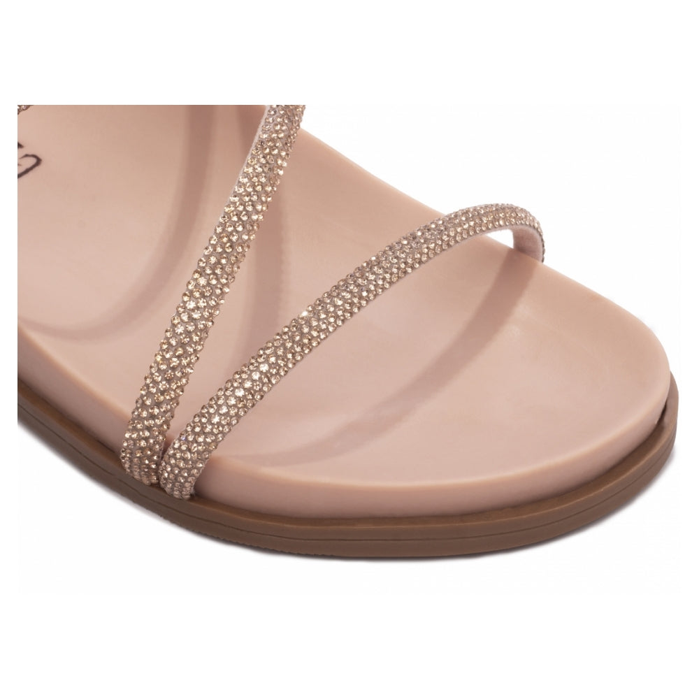 Papete Birken Rose com Manta de Strass