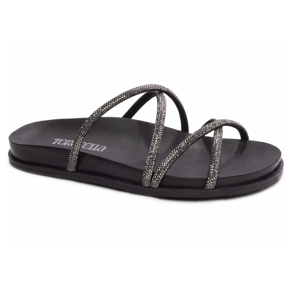 Papete Birken Preta com Manta de Strass