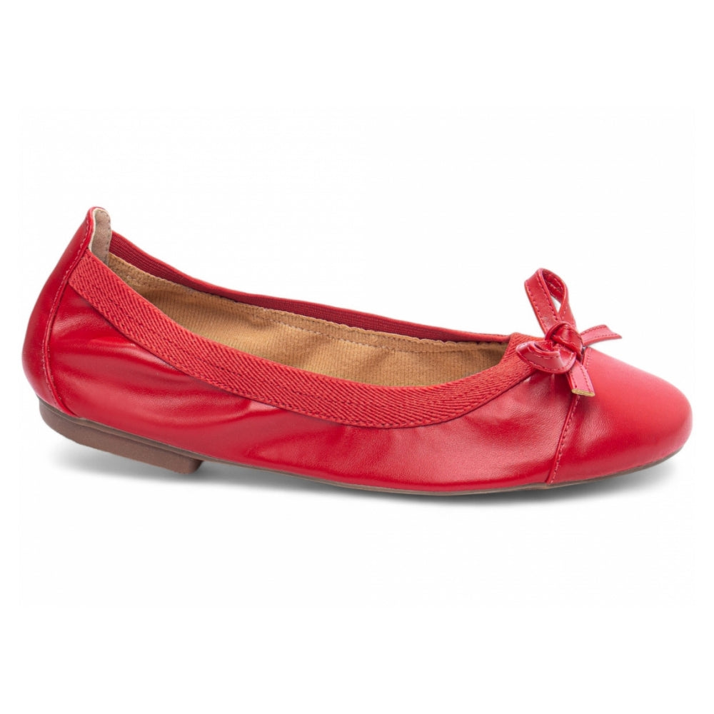 Sapatilha Maria Mole Bag Shoes em Napa Vermelho