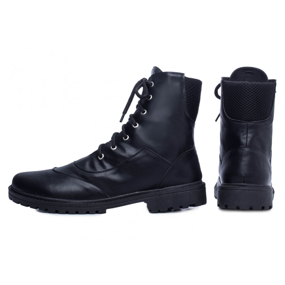 Bota Coturno Stylish Cutouts