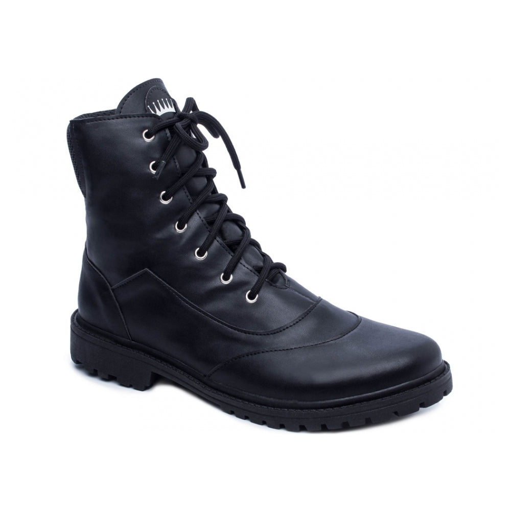 Bota Coturno Stylish Cutouts